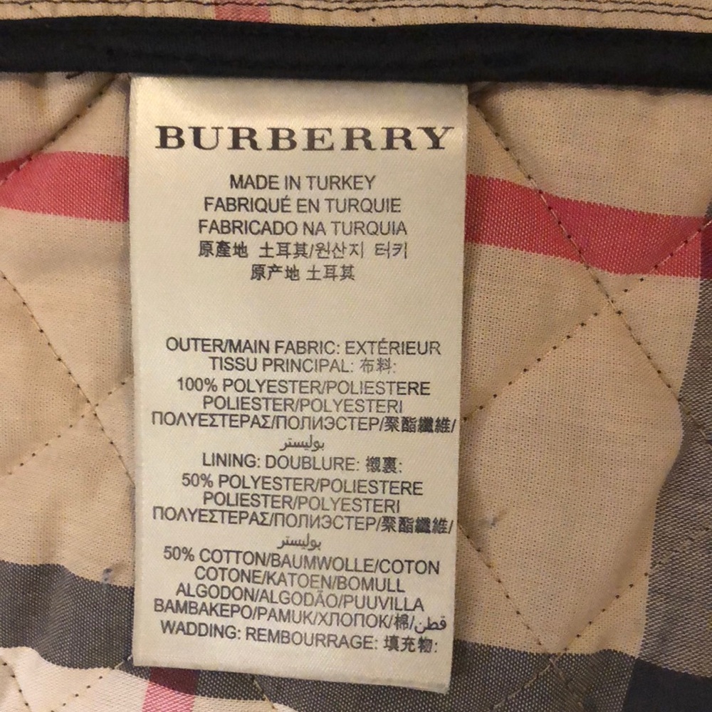 Women’s Burberry Quilted Jacket XS - Picture 6 of 7